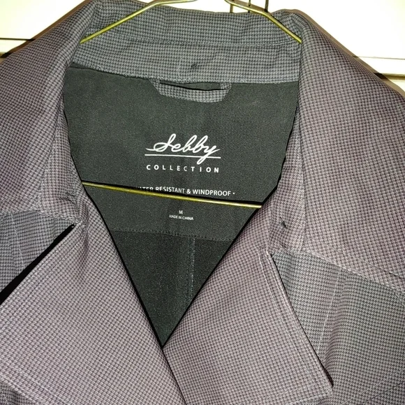 Sebby Collection women's Fall Spring Rain‎ Jacket M - Picture 6 of 12
